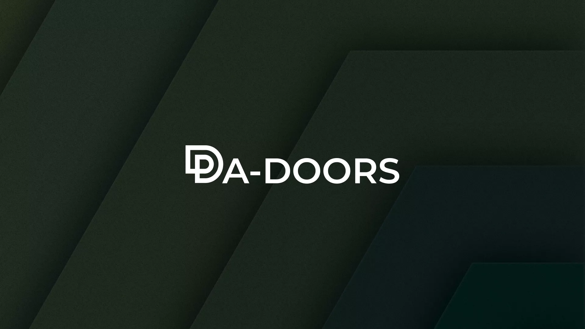 Создание логотипа компании «DA-DOORS» в Топках